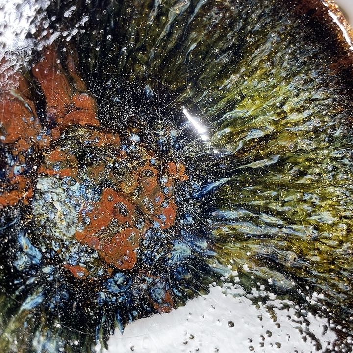 一***杯龙窑柴烧落灰特色