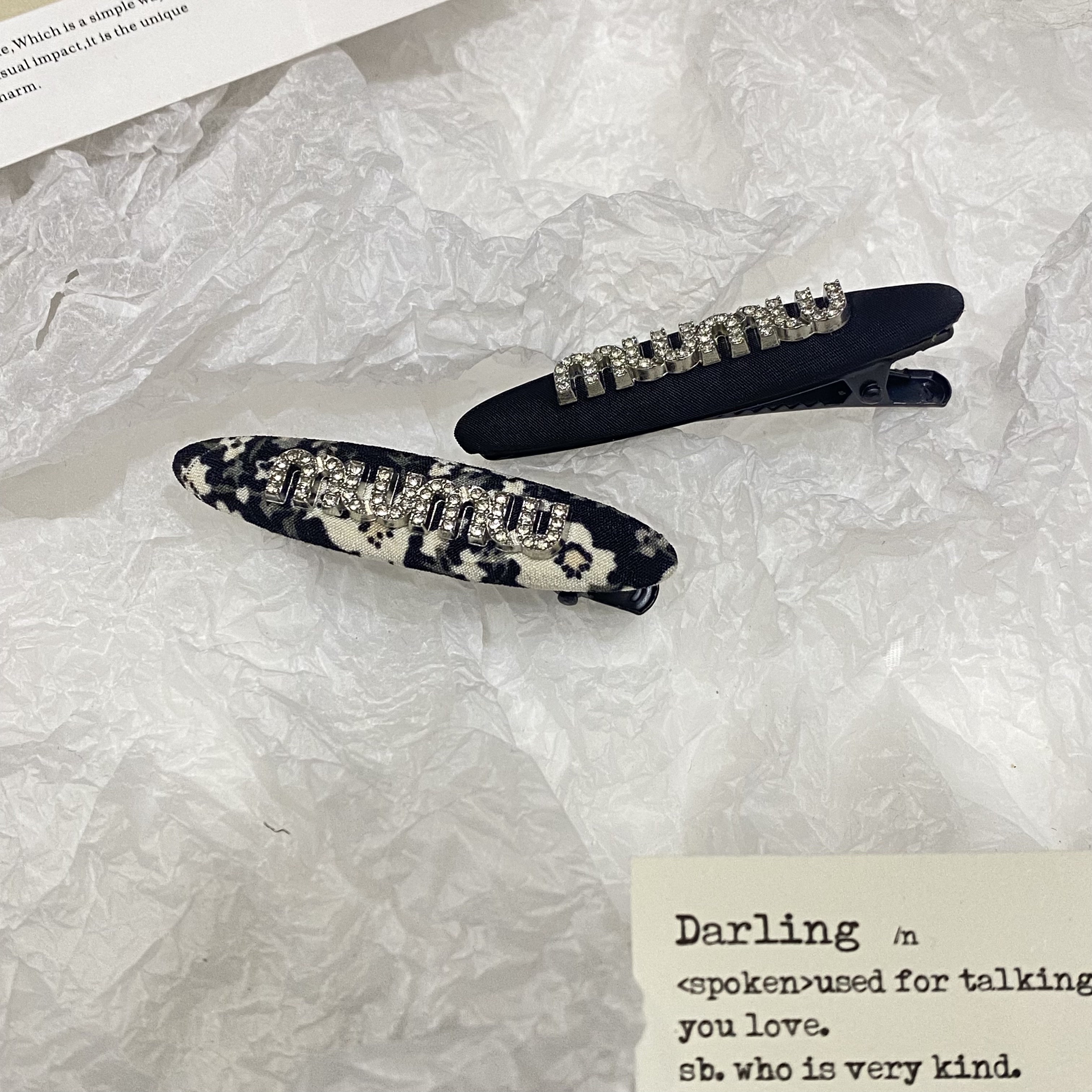 碎花拼M套夹 7650