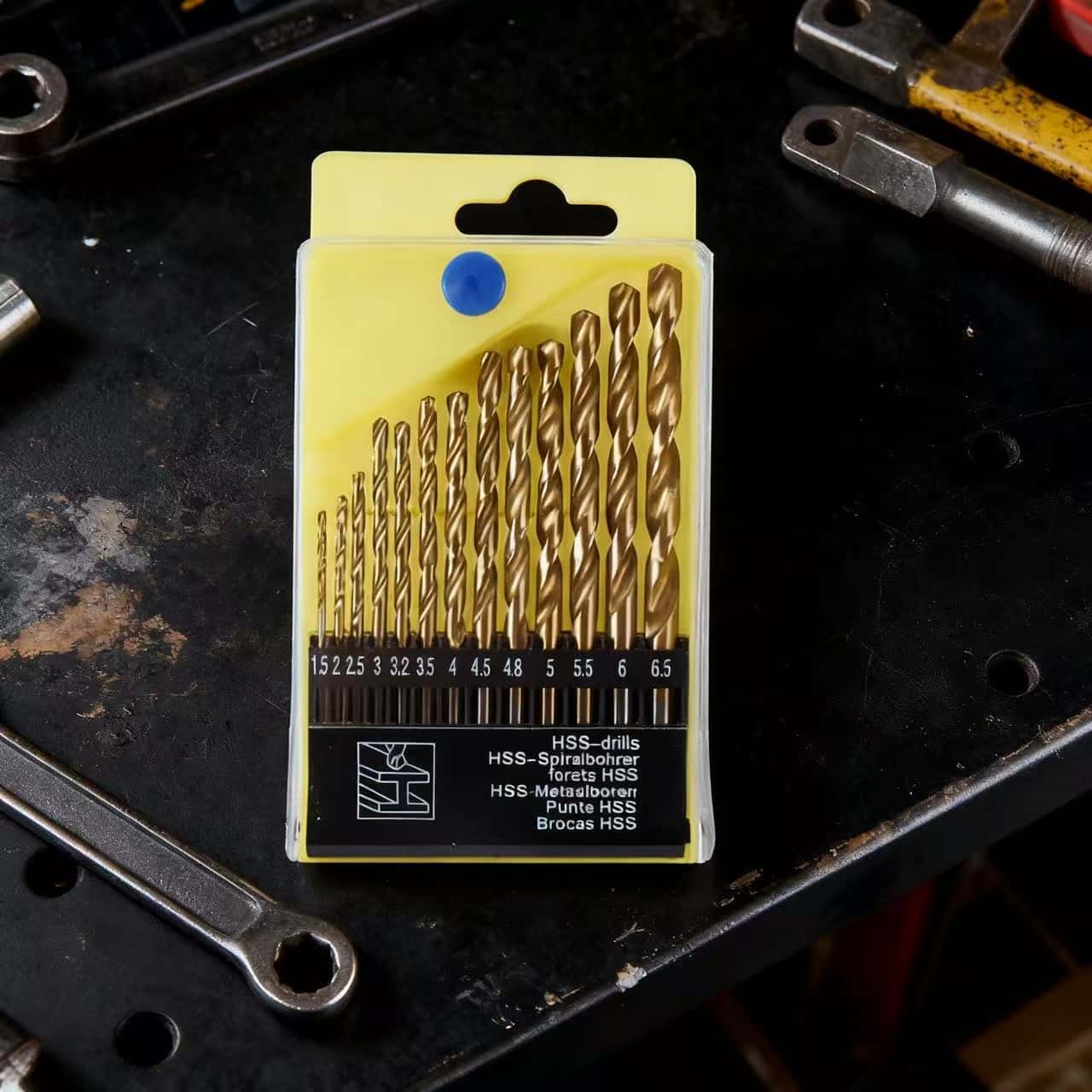 [抢!13件套]麻花钻头套装高硬度打孔套装高硬度耐用打孔专用工具