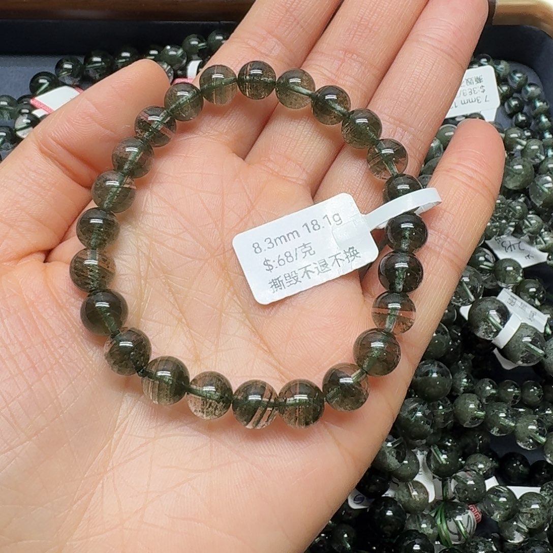 水晶未镶嵌手链水晶