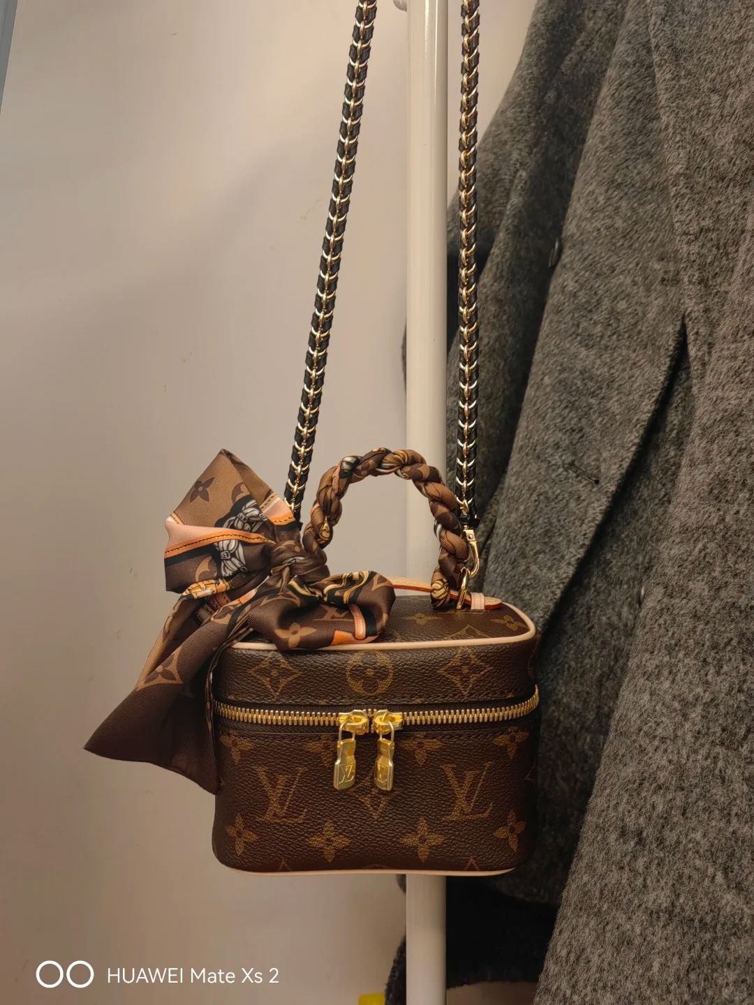 95新 LouisVuitton/路易威登 lv nice nano老花 /98新/优选