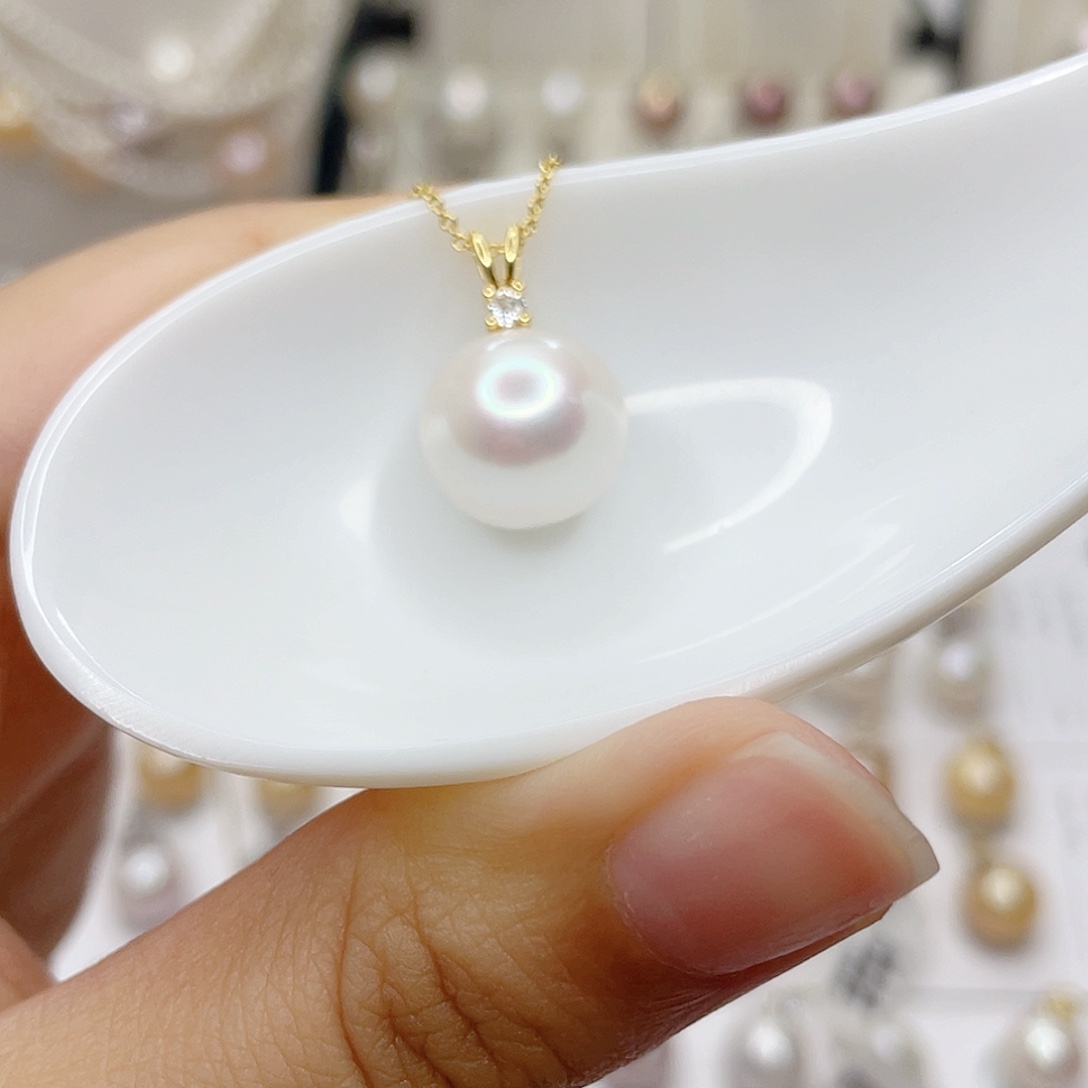 淡水珍珠合金吊坠(赠链)