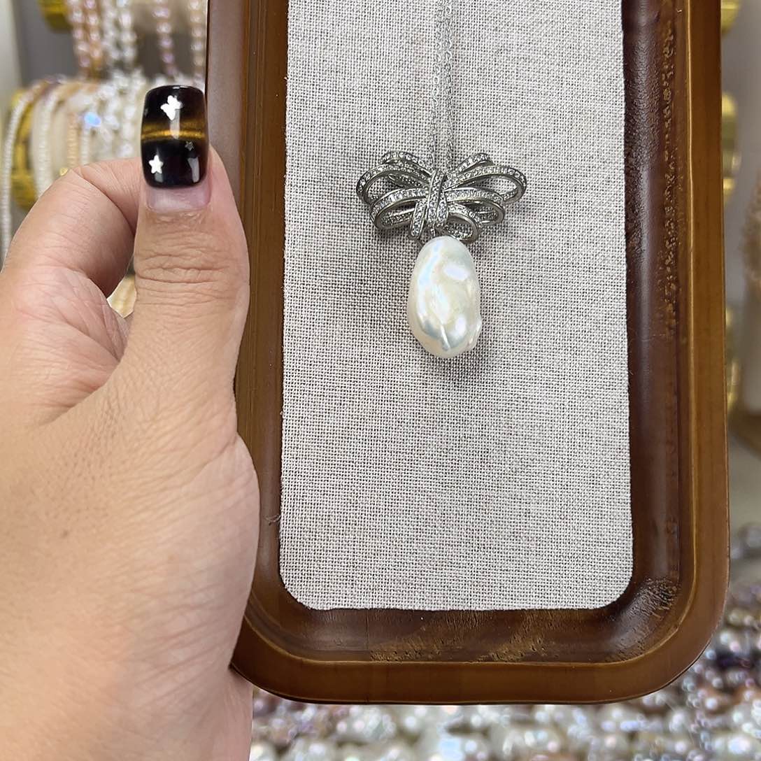 手绳淡水珍珠钛钢