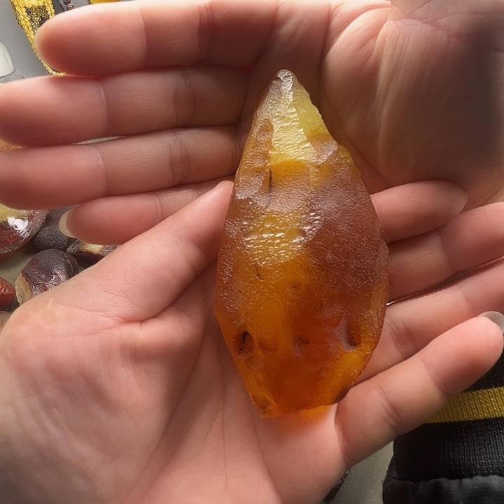 定制琥珀未镶嵌纯天然蜜蜡吊坠