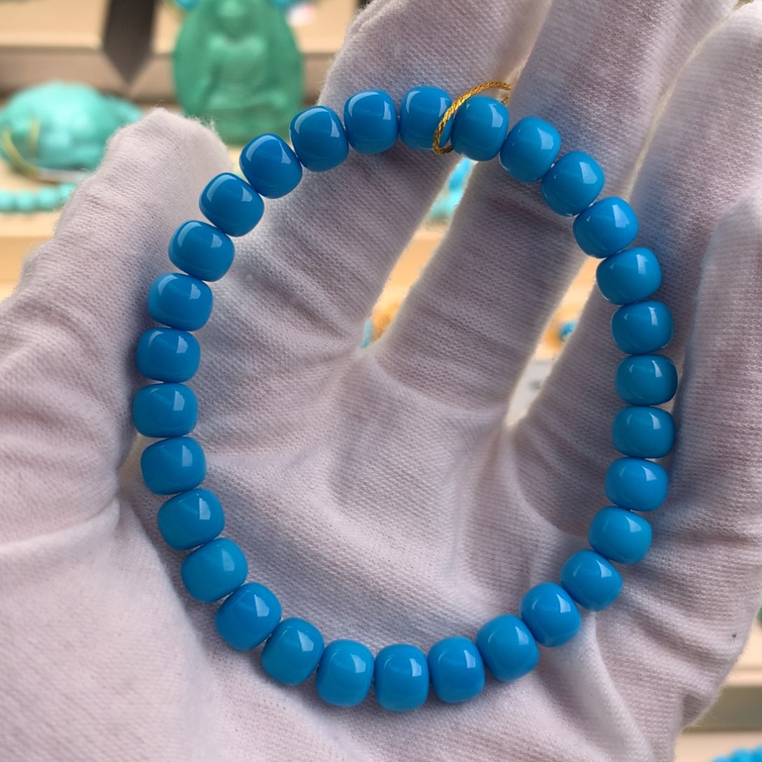 绿松石珠宝奇石未镶嵌萍***a