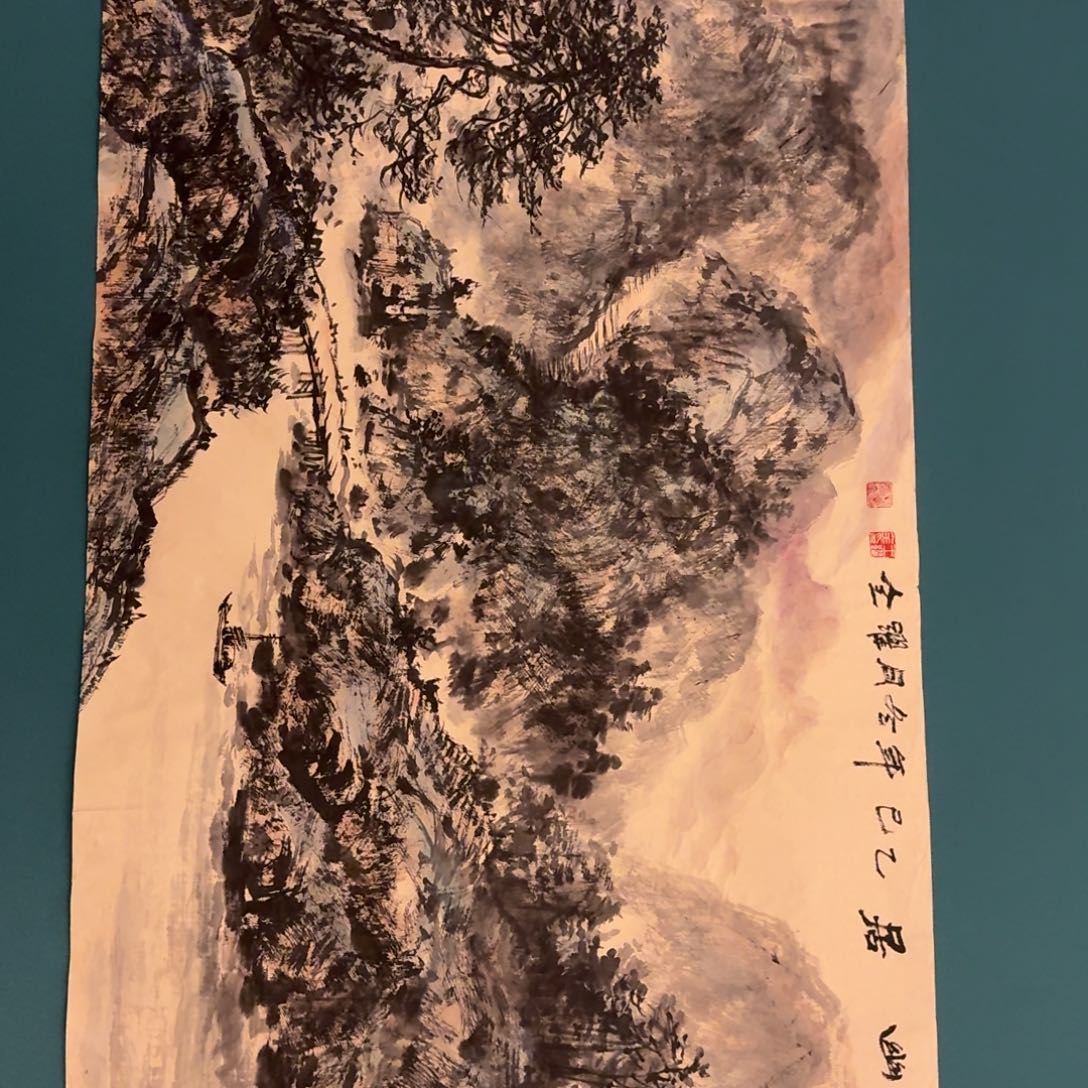 国画王老师作品画作