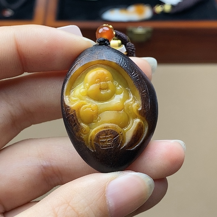 和田玉挂件未镶嵌F