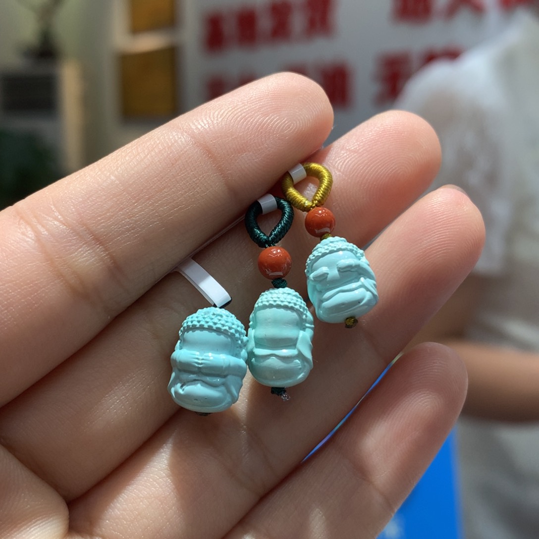 绿松石未镶嵌配饰