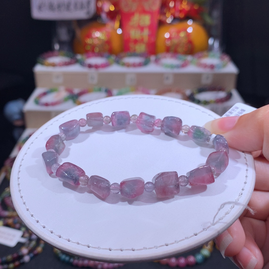 碧玺手链未镶嵌碧玺