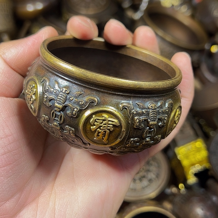 铜器客厅装饰摆件 