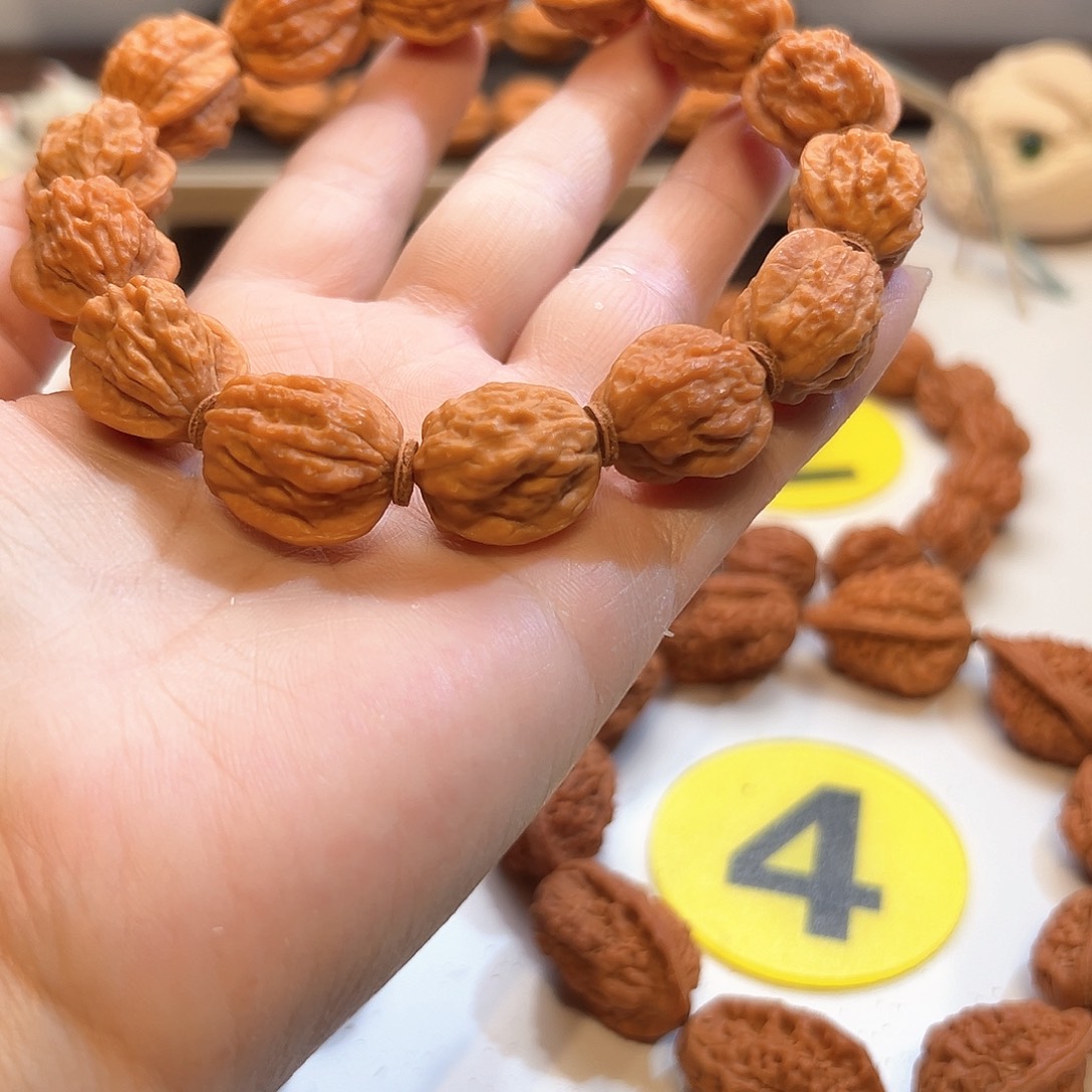 文玩核桃手串小金蟾