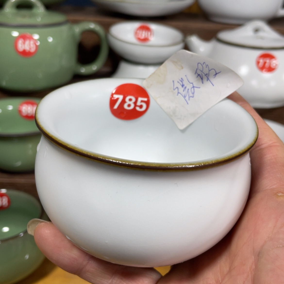 【闪购商品】陶瓷茶壶茶杯家用