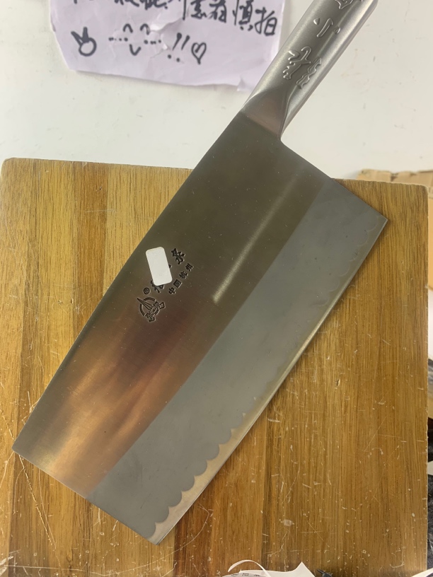 库存刀微瑕大片刀厨师家用