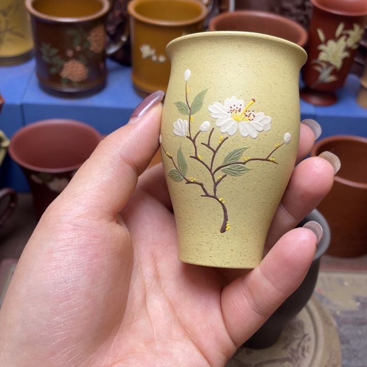 紫砂茶杯紫砂主人杯