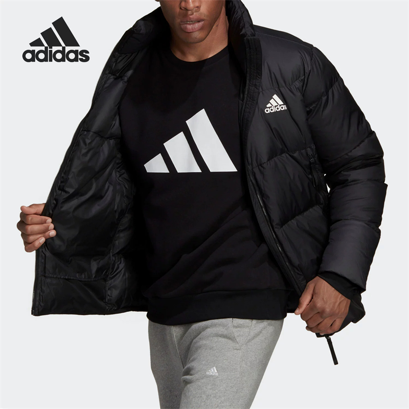 Adidas/阿迪达斯羽绒服加厚保暖冬季经典立领防风 KF8760/GV5350