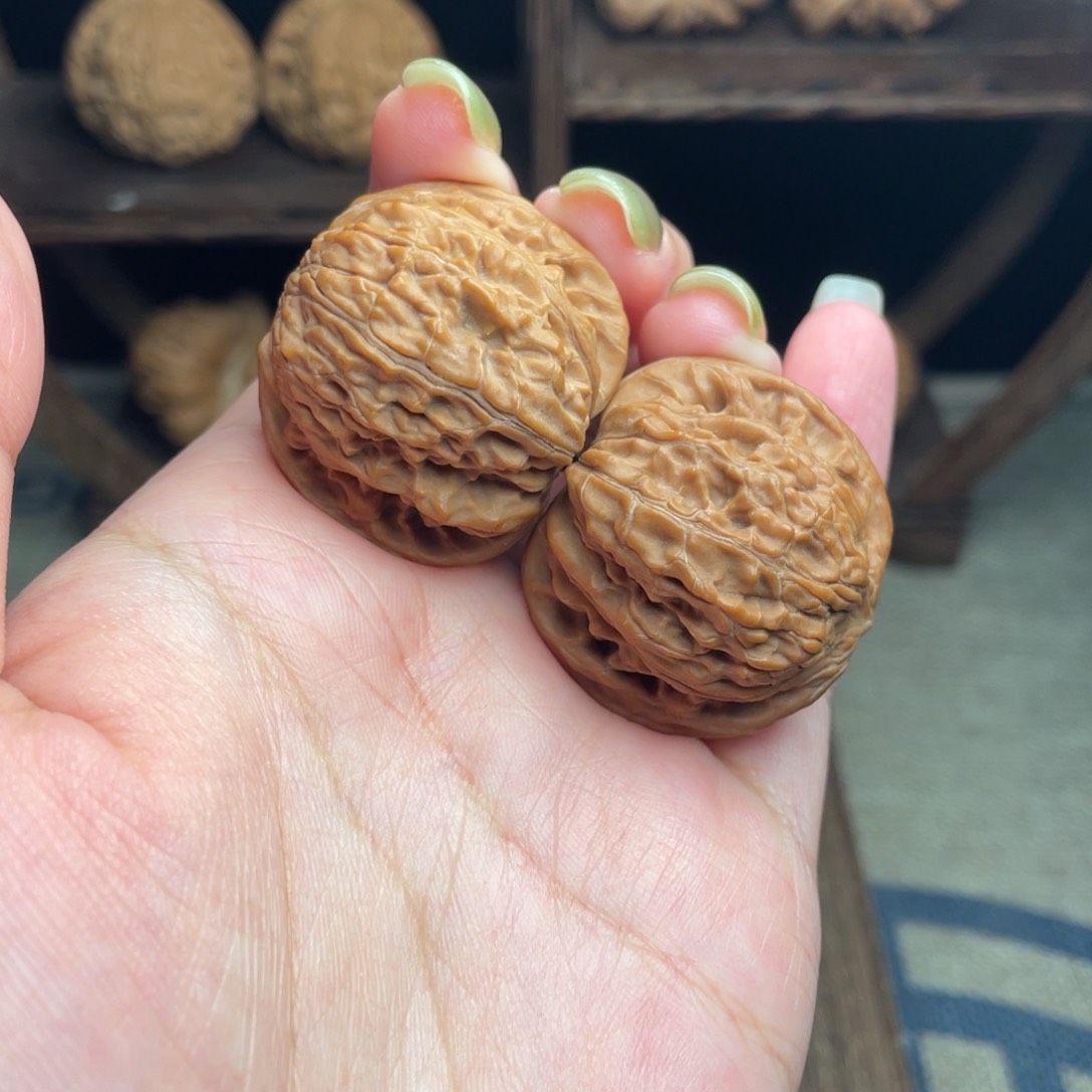 文玩核桃吊坠34正磨