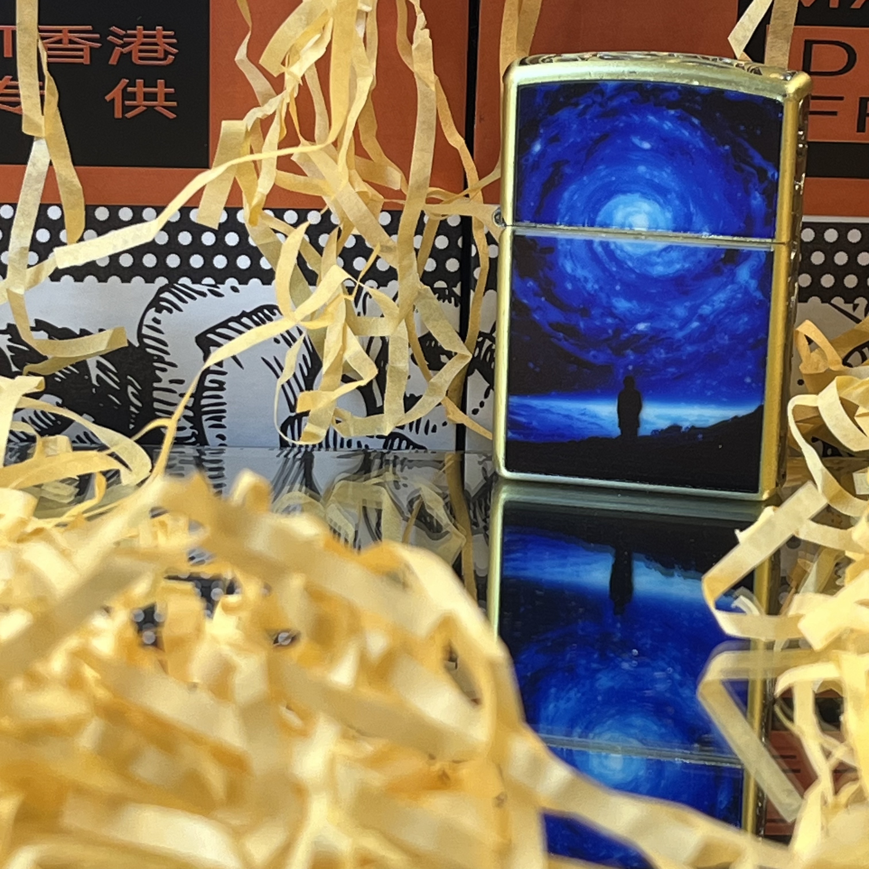 ZORRO佐罗夜光仰望星空创意复古防风打火机送男友礼物