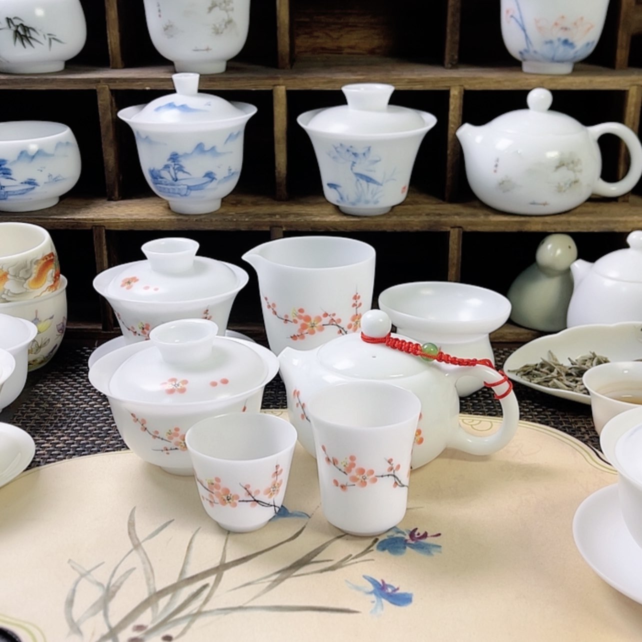 【闪购商品】钱*德化白瓷手绘84343648444