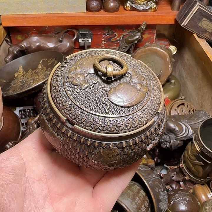 铜材质文玩摆件装饰