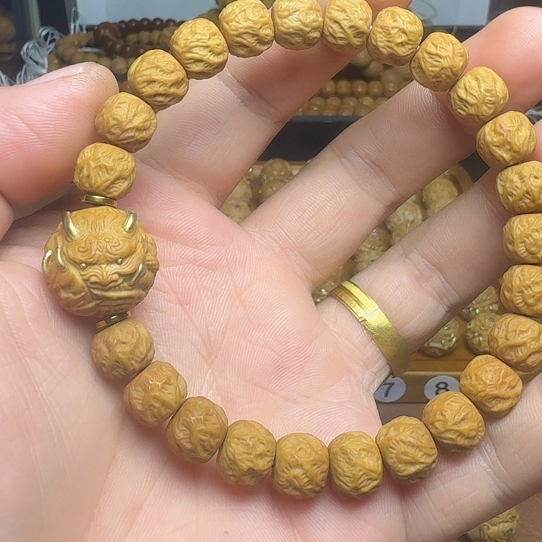 吊坠猴头核桃全品观山搭配重工般若