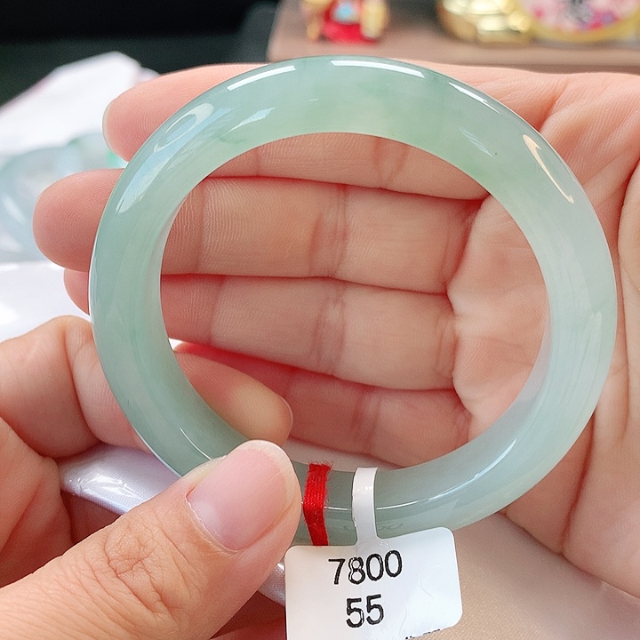 未镶嵌手镯翡翠55正