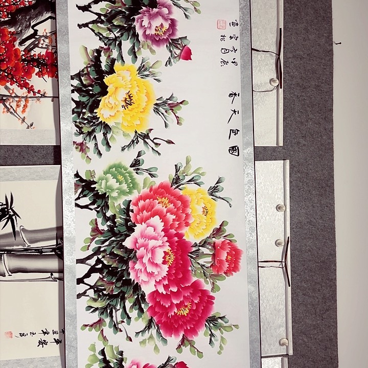 国画国色天香2.1长宽70