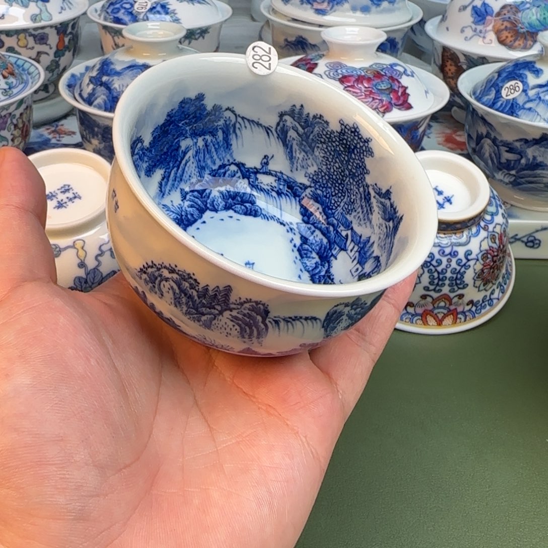 彦祖纯手工手绘茶具282