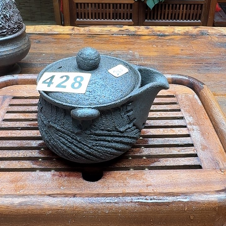 纯手工制作粗陶茶具