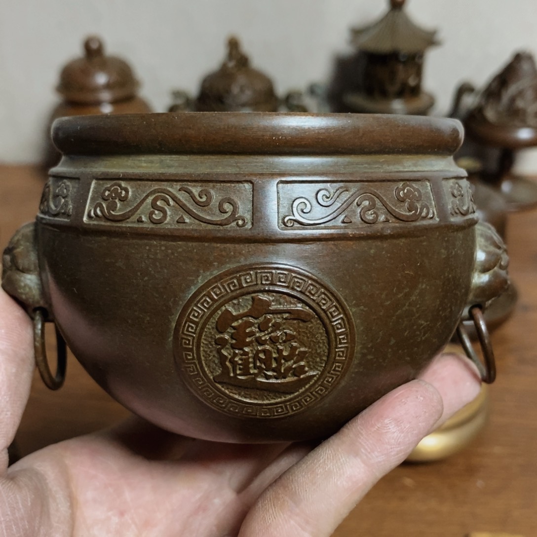 铜盛世铜炉铜器香炉工艺品