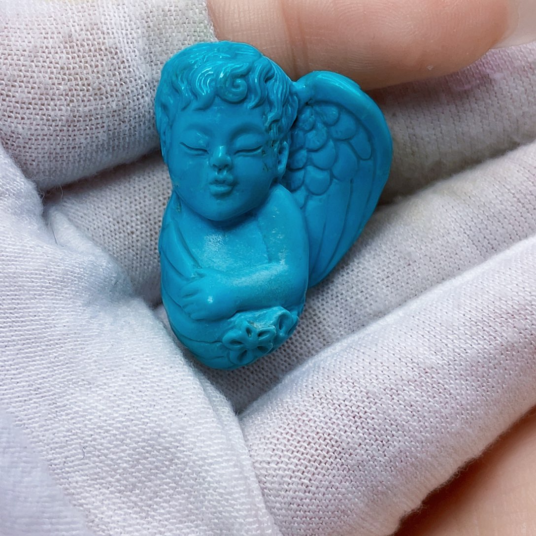 绿松石未镶嵌饰品