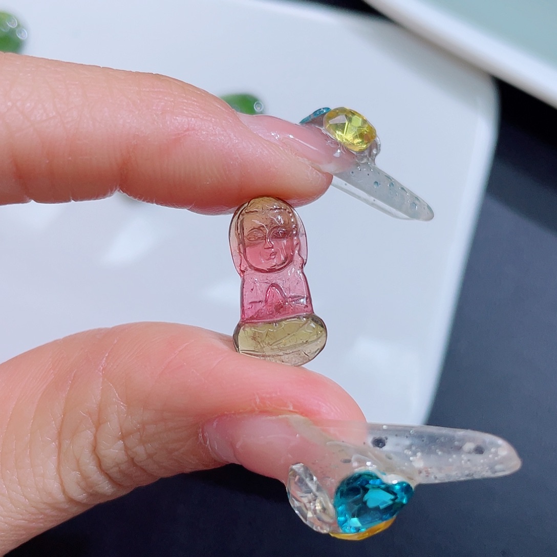 颈饰未镶嵌碧玺定制款发货