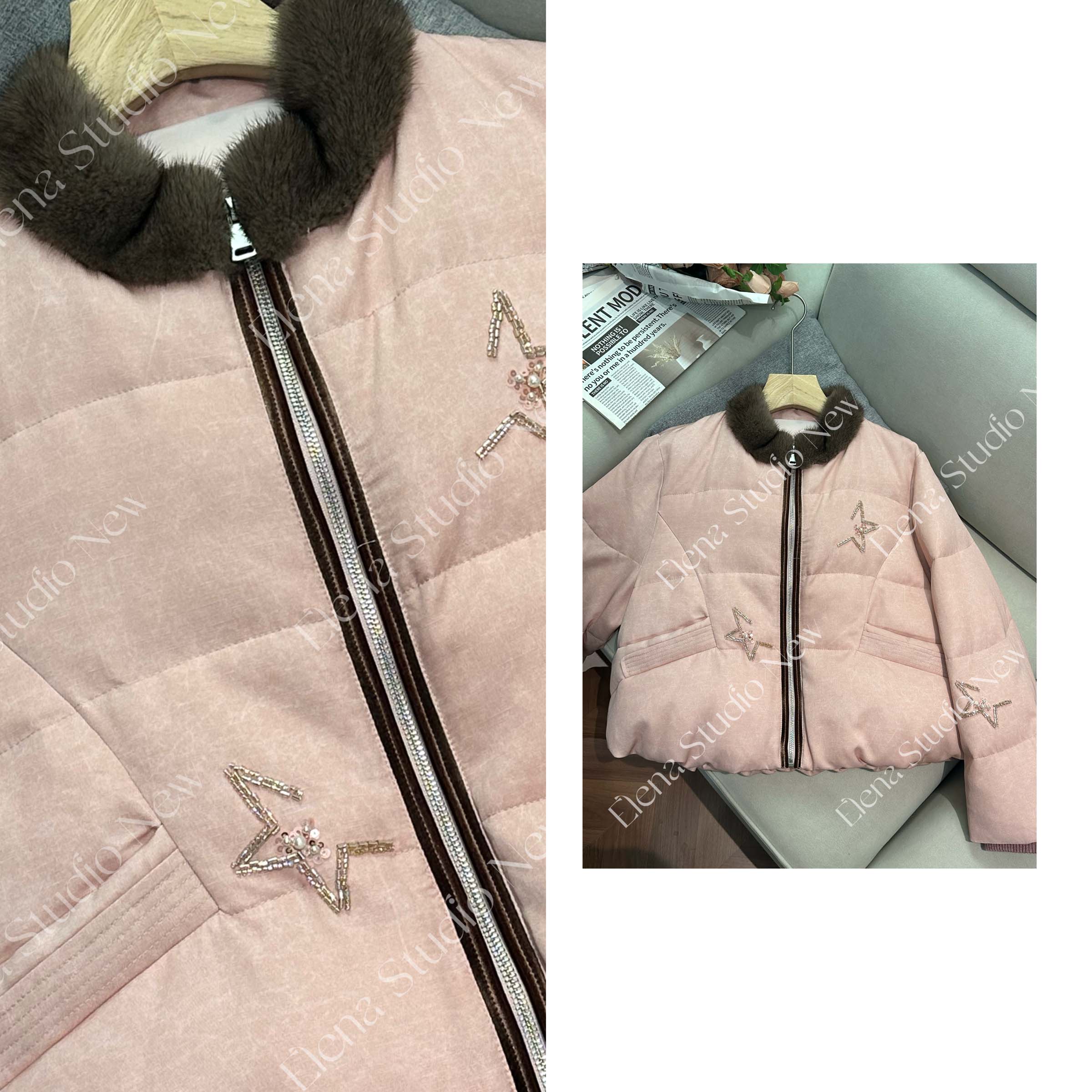 大甜甜【星星】设计感精致小众高级羽绒服气质温柔羽绒服