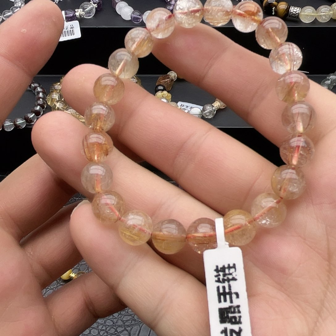 水晶手链未镶嵌发晶手链