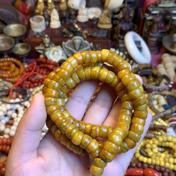 星月菩提吊坠藏传喜马拉雅艺术品