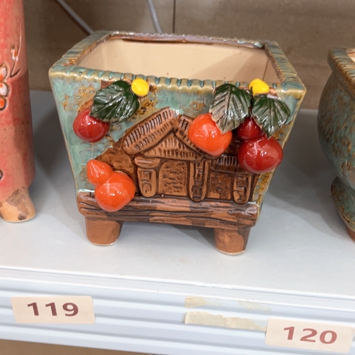 紫砂花盆粗陶材质多肉花盆