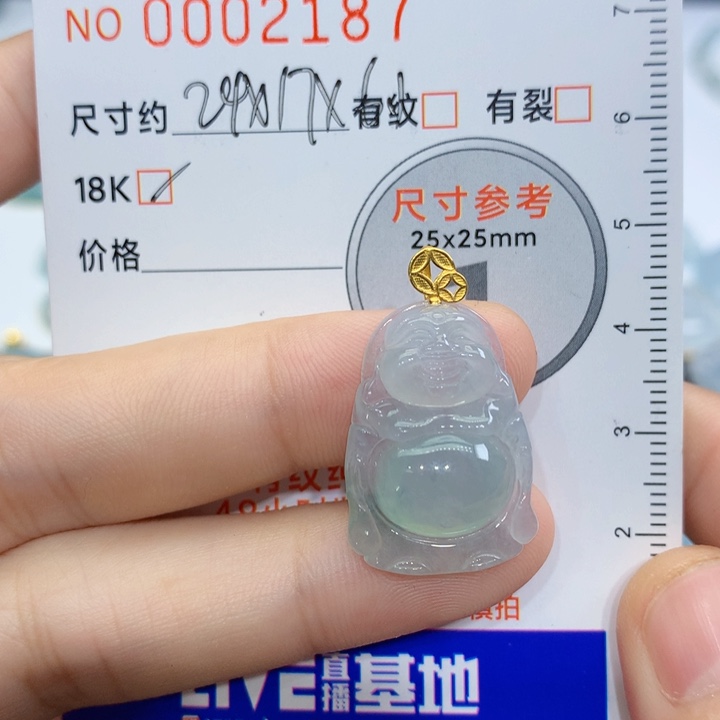 翡翠未镶嵌颈饰q****r吊坠