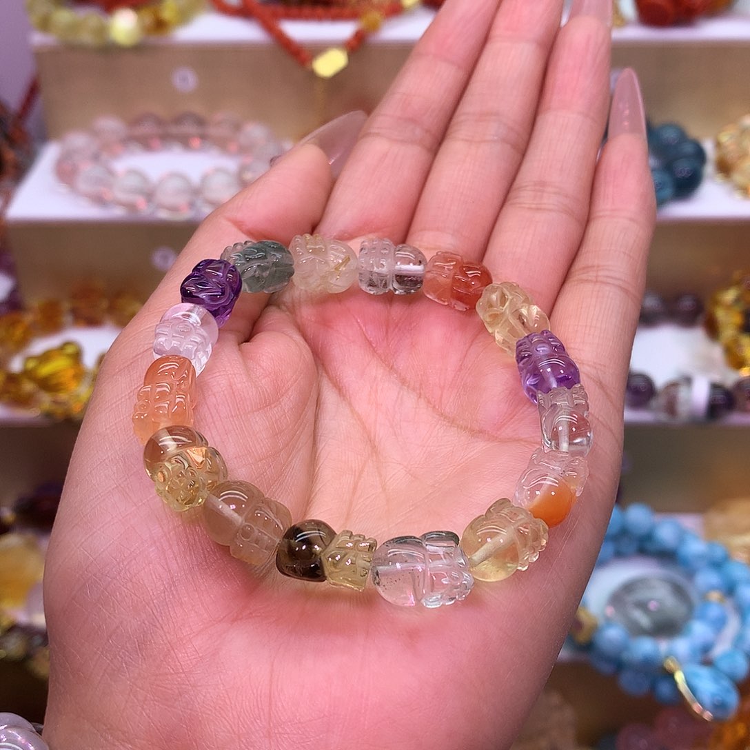 水晶手链未镶嵌手链