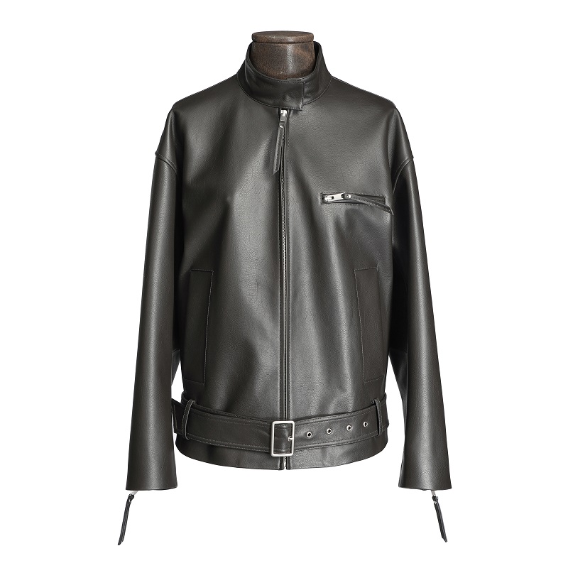 【NATURAL GIFT】设计师款头层小羊皮真皮皮衣NGWJA40051