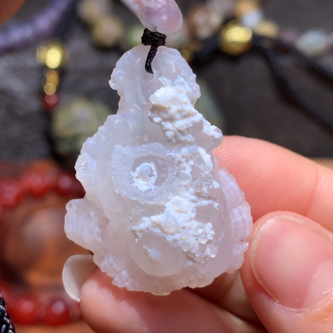 未镶嵌玛瑙/玉髓珠宝半成品