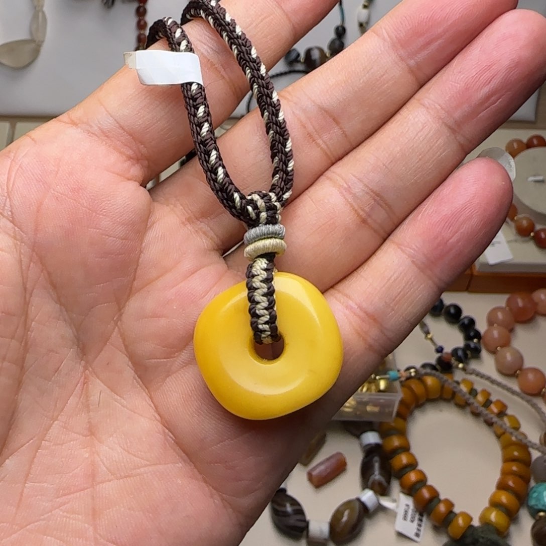 蜜蜡颈饰未镶嵌dhk g g g h