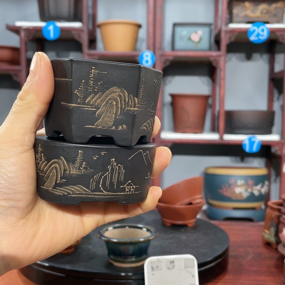 【闪购商品】紫砂茶叶罐紫砂花盆
