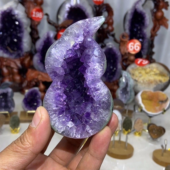 紫晶大型摆件（非配饰）未镶嵌