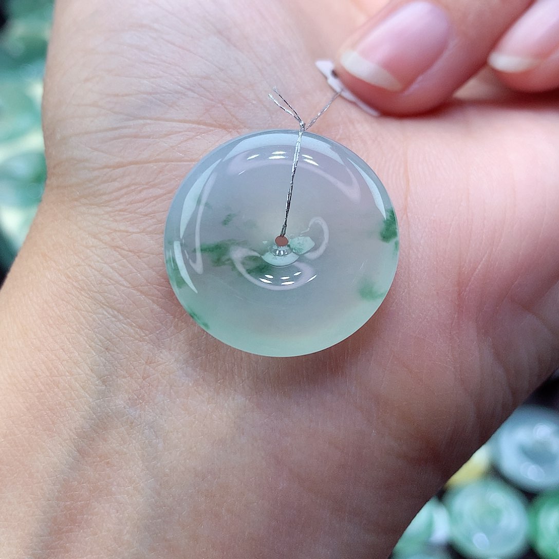 翡翠颈饰未镶嵌80尺寸23.1-5.7