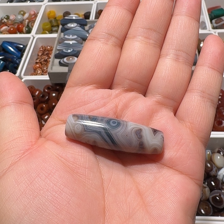 榴***冰玛瑙/玉髓合金颈饰