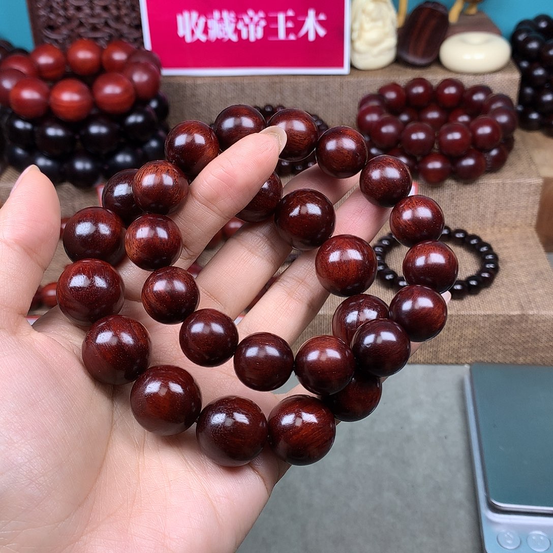 小叶紫檀手串/手链15，18