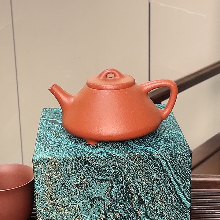 南***意茶壶紫砂200毫升，石瓢特价品