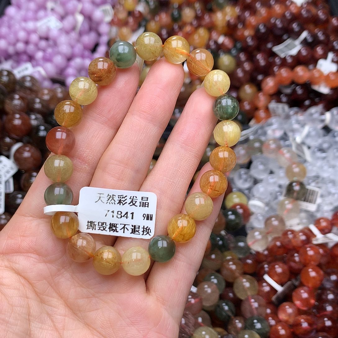 未镶嵌手链水晶手链