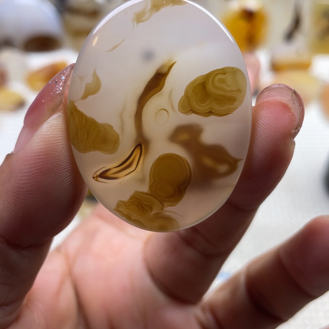 玛瑙/玉髓未镶嵌颈饰