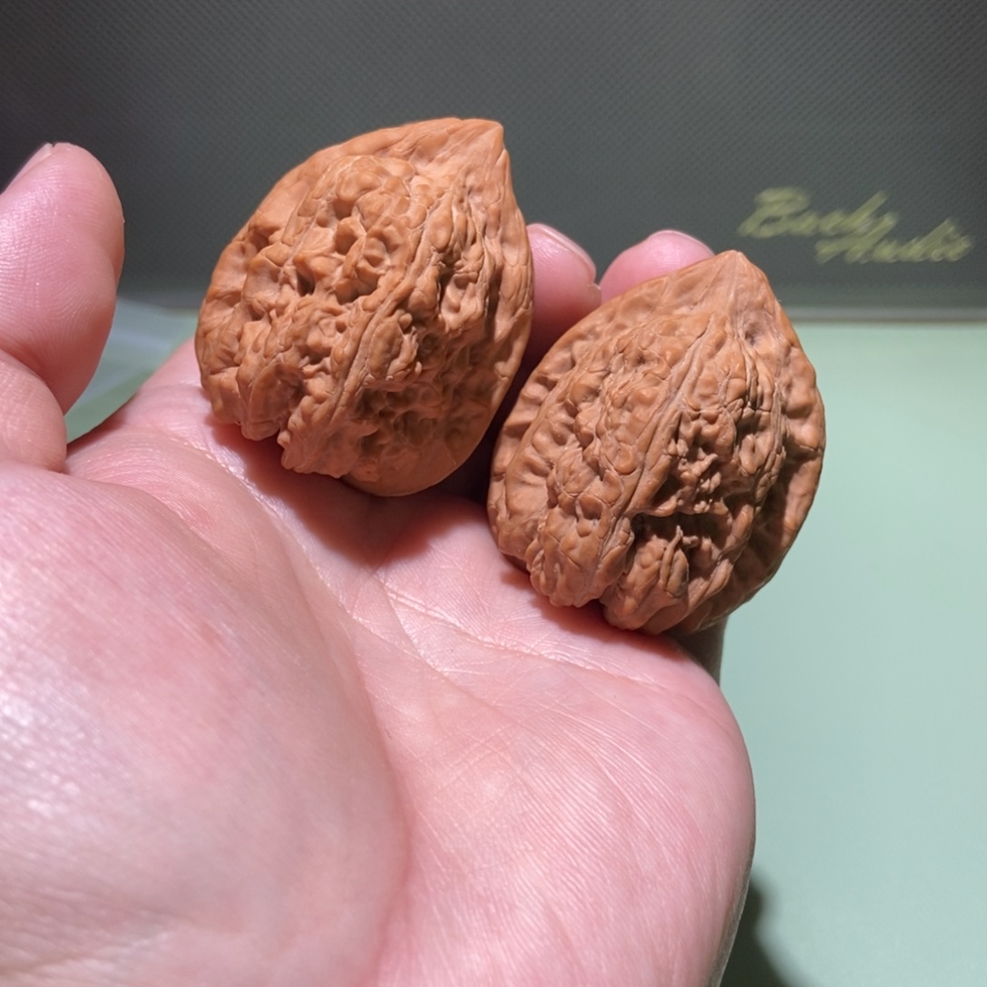 文玩核桃吊坠全品36赤龙鸡心
