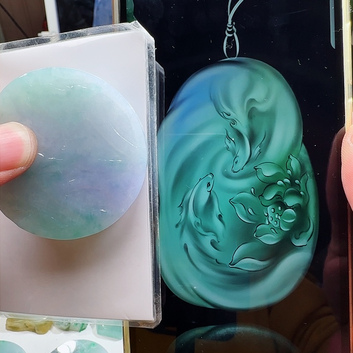 定制翡翠未镶嵌翡翠首饰